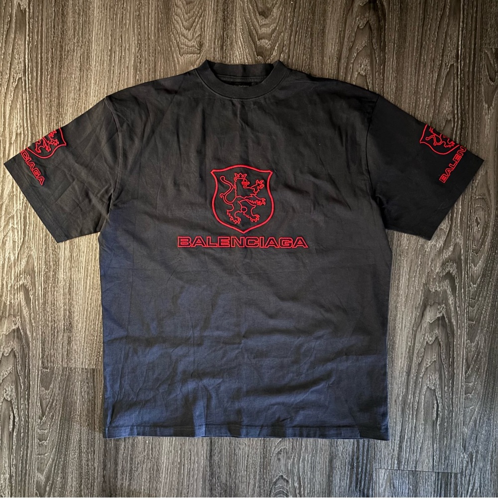 Balenciaga Lion Club Short Sleeve Tee